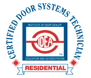 Certified-Door-Systems-Technician-Residential-Badge Nice logo